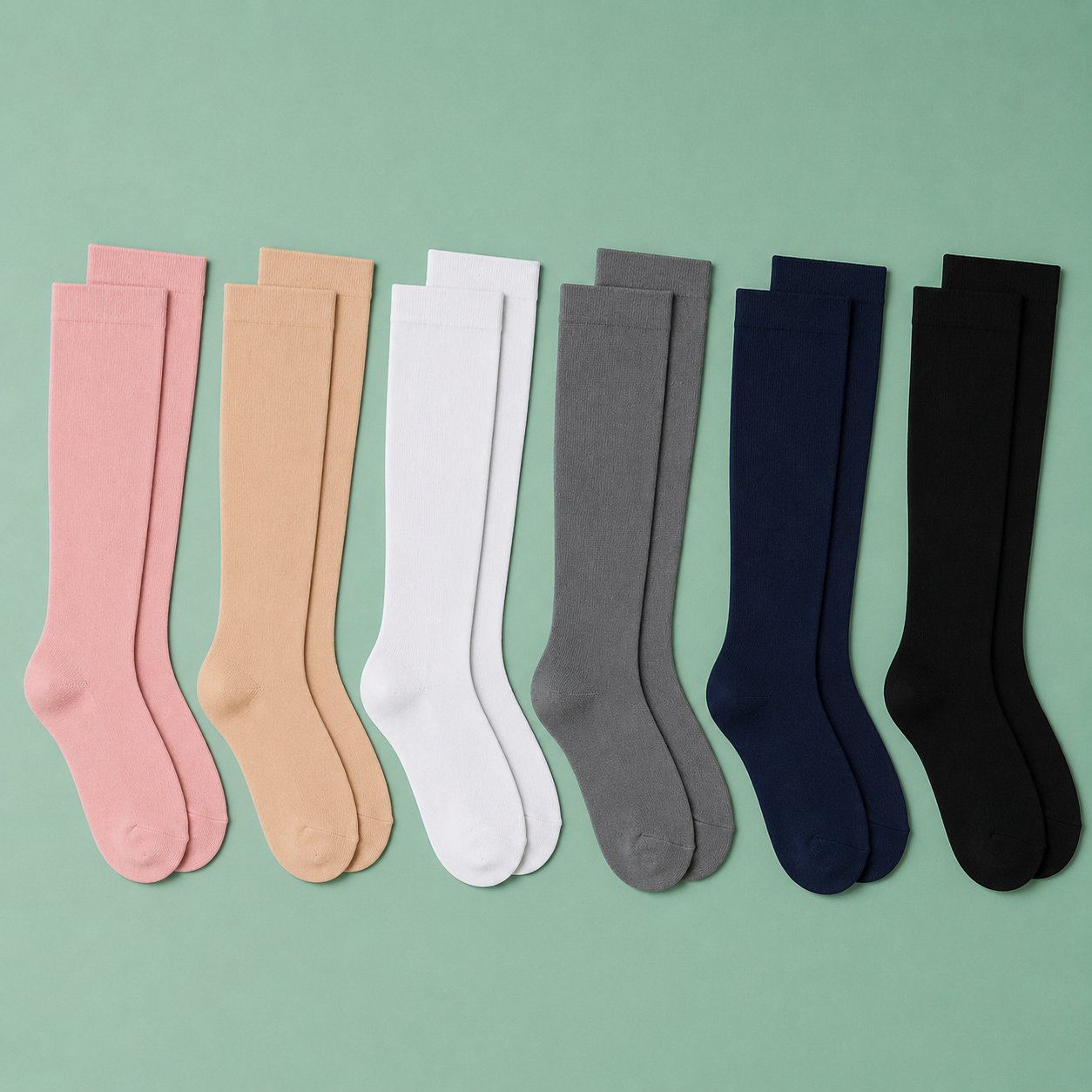 Calze BambooFlow™ a Compressione punta CHIUSA – Gambe leggere tutto il giorno!
