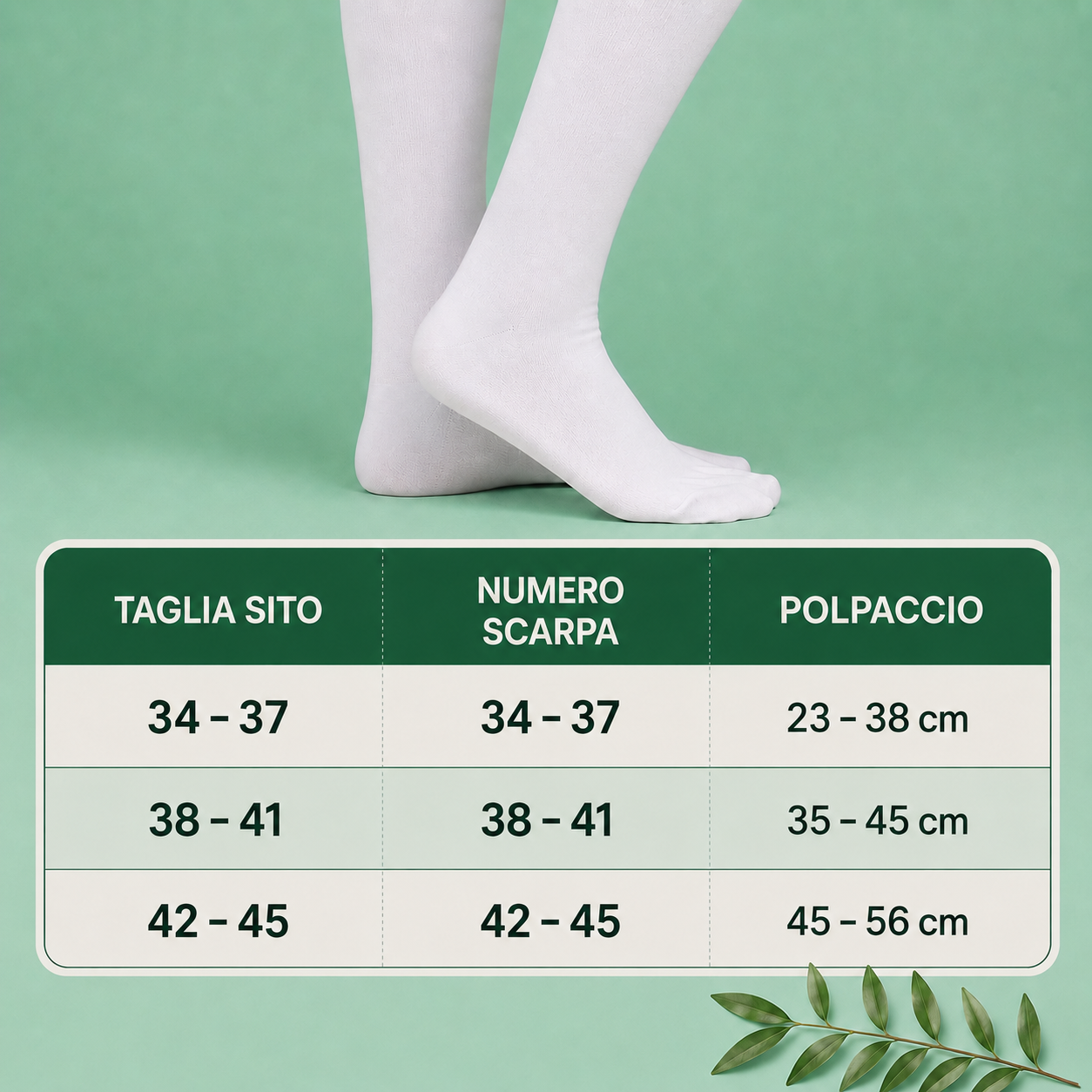 Calze BambooFlow™ a Compressione punta CHIUSA – Gambe leggere tutto il giorno!