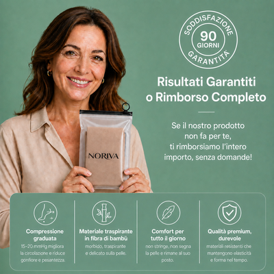 Calze BambooFlow™ a compressione punta APERTA - Per sentirti leggera!