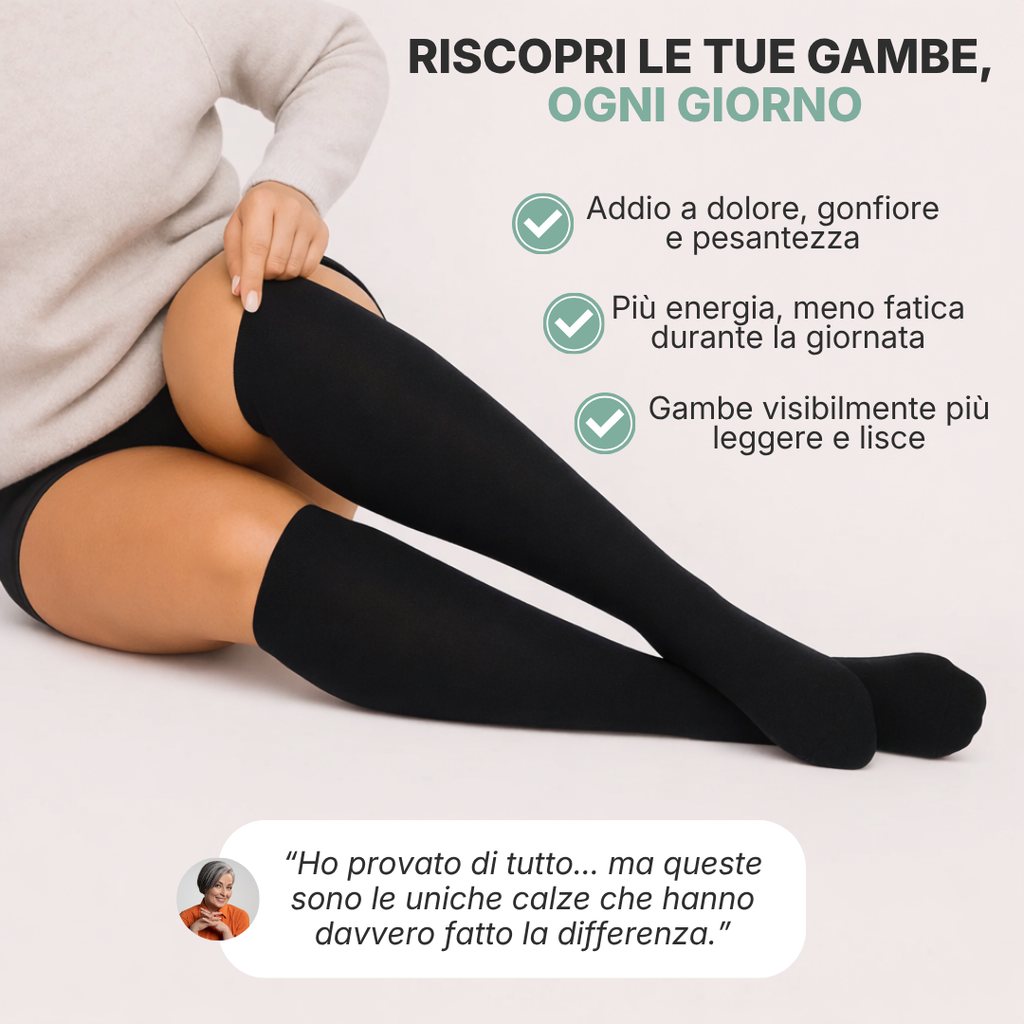 Calze BambooFlow™ a Compressione